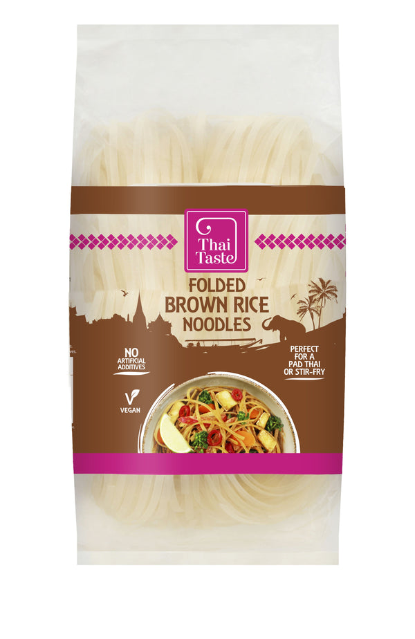 Thai Taste Brown Rice Folded Noodles 200g