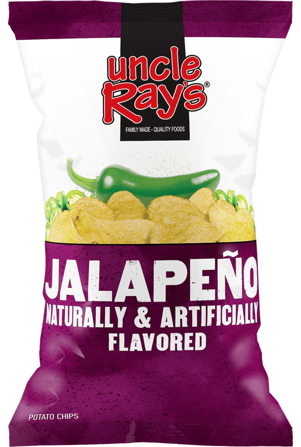 Uncle Ray's Jalapeno Potato Chips 120g