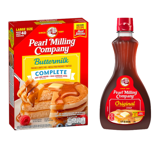 Pearl Milling Company Buttermilk Pancake & Waffle Mix 907g (BBD 26/02/24) + Original Syrup 710ml (BBD 28/02/24)