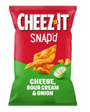 Cheez-It Snap'd Cheddar Sour & Cream Baked Snacks 212g (Best Before : 18 Nov 2025)