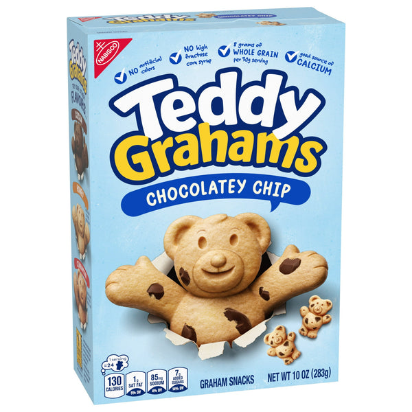 Nabisco Teddy Grahams Chocolatey Chip Graham Snacks 283g