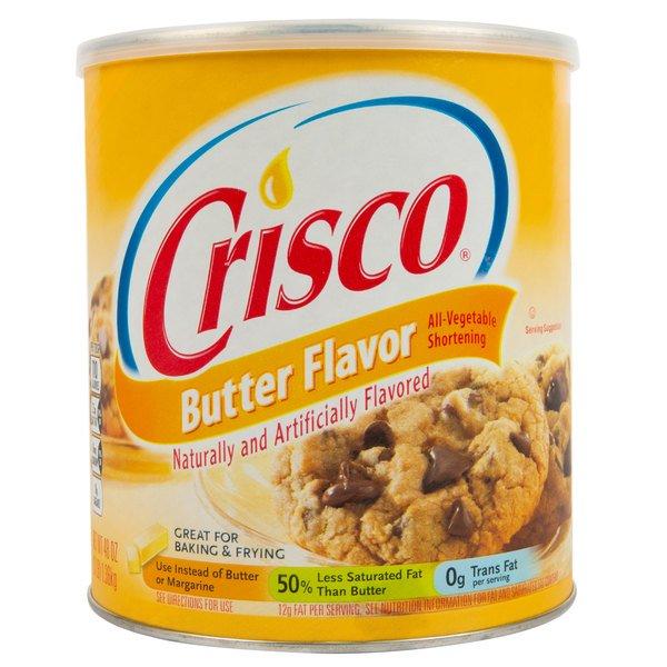 Crisco Butter Flavour All Vegetable Shortening 454g sold by American grocer Uk