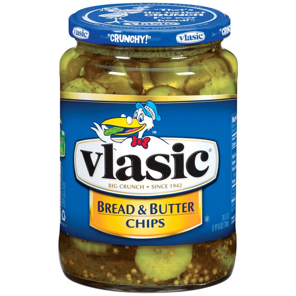 Vlasic Bread & Butter Pickle Chips 710ml