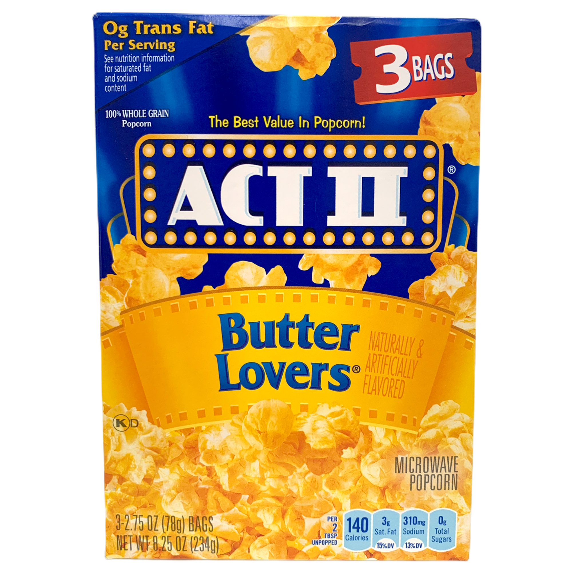 Act 2 popcorn in microwave deals