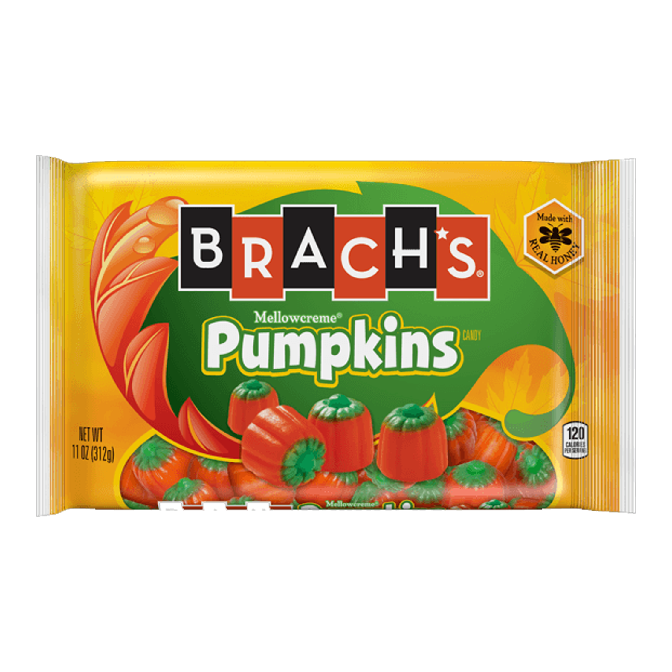 Brach's Mellowereme Pumpkin Candy 312g (Best Before Date 02/2024)
