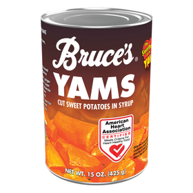 Bruce's Yams Cut Sweet Potatoes In Syrup 425g sold by American Grocer in the UK