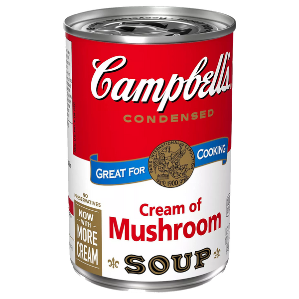 Campbell's Condensed Cream of Mushroom Soup 298g sold by American Grocer in the UK