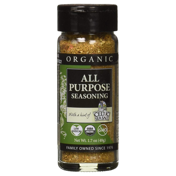Celtic Sea Salt Organic All Purpose Seasoning 57g sold by American Grocer in the UK