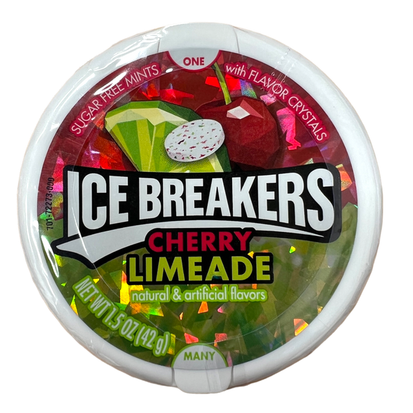 Ice Breakers Cherry Limeade Sugar Free Mints 42g(Best Before Date 04/2024)