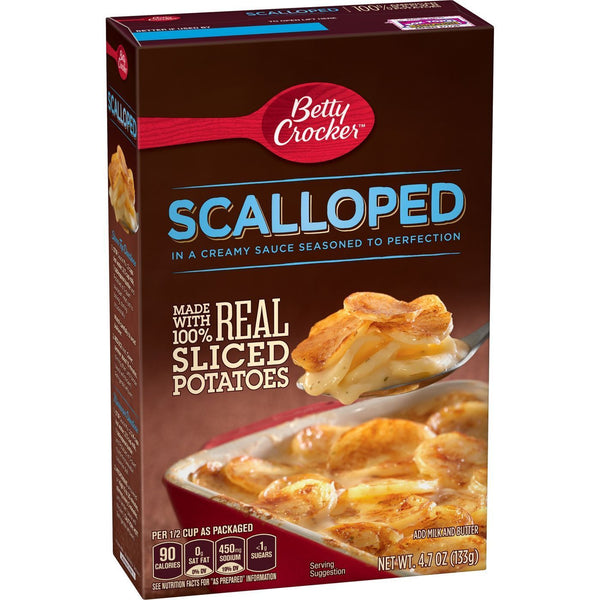 Betty Crocker Scalloped Potatoes 133g sold by American Grocer in the UK