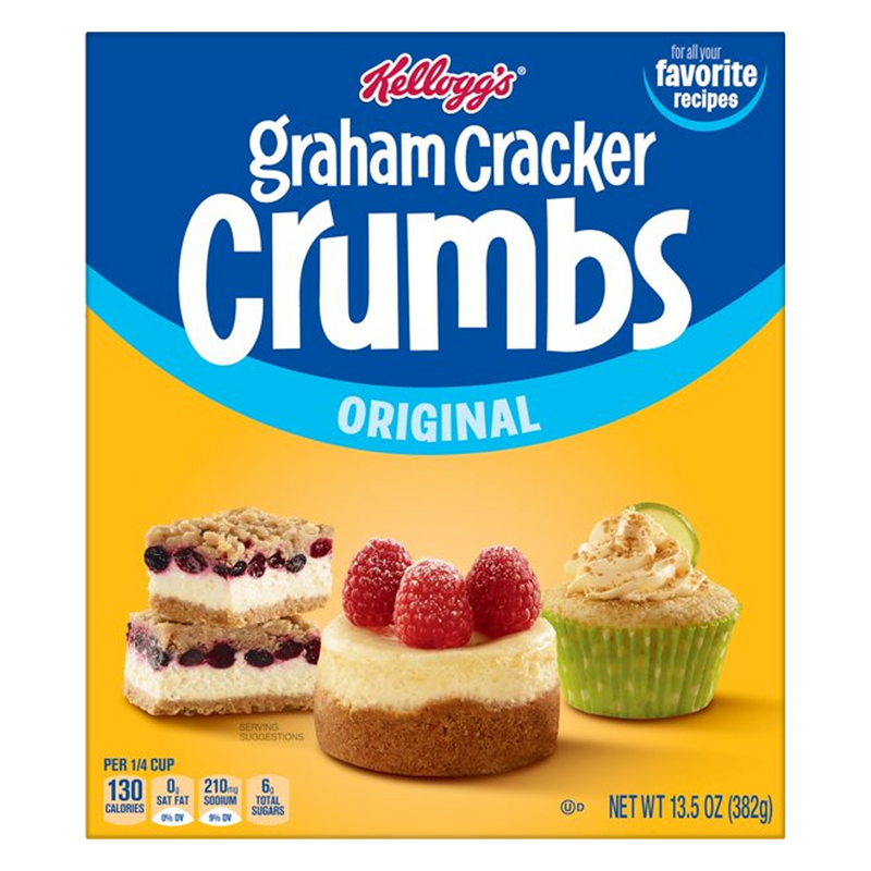 Kellogg's Original Graham Cracker Crumbs 382g