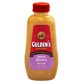Gulden's Spicy Brown Non-GMO Mustard 340g
