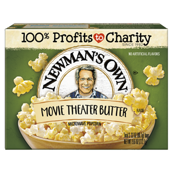 Newman's Own Movie Theater Butter Microwave Popcorn 272.1g