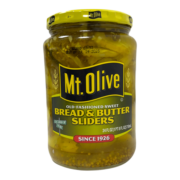 Mt. Olive Bread & Butter Sliders 710ml