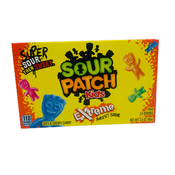 Sour Patch Kids Extreme Soft & Chewy Candy Box 99g
