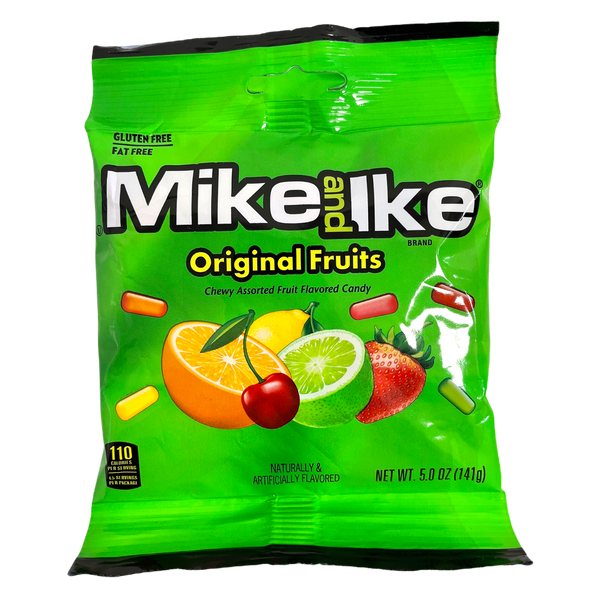 Mike and Ike Original Fruits Peg Bag 141g
