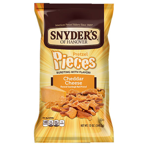 Snyder's Cheddar Cheese Pieces Pretzel 318g