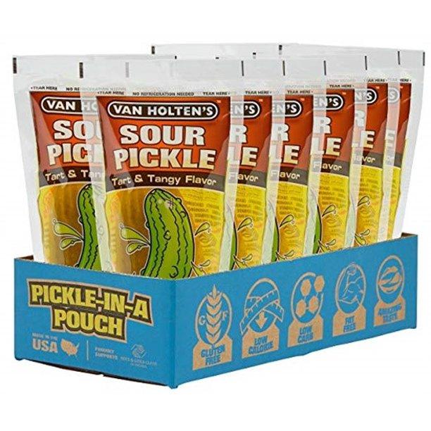 Van Holten's Pickle-In-A-Pouch Sour Pickle Tart & Tangy Flavour 1ct