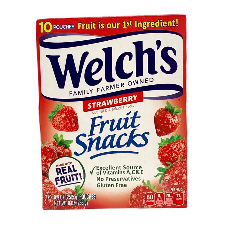 Welch's Strawberry Fruit Snacks 227g