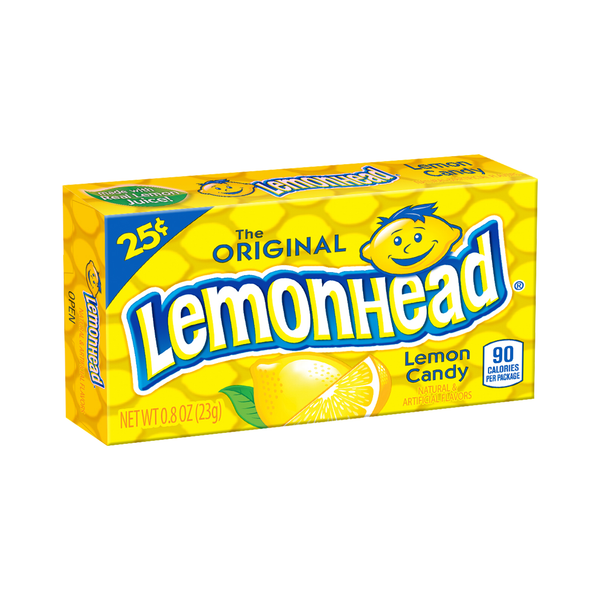 Lemonhead The Original Lemon Candy 23g(Pack of 24)