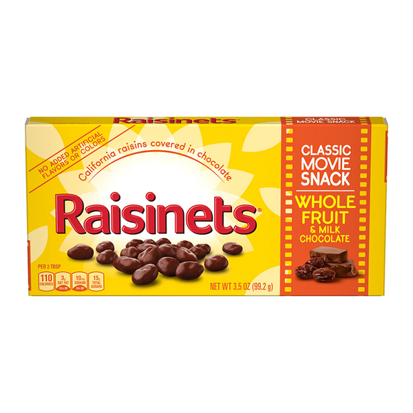Raisinets Milk Chocolate Covered Raisins Box 87.8g