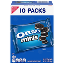 Oreo Mini Chocolate Sandwich Cookies 10 x 28g (283g Box)