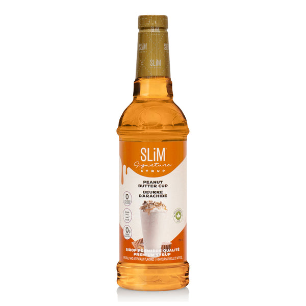 Slim Signature | 0 Calorie | 0 Carb | 0 Sugar | Peanut Butter Cup Syrup 750ml