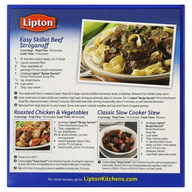 Lipton Recipe Secrets Onion Mushroom Soup & Dip Mix 51g