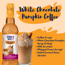 Skinny Sugar Free White Chocolate Pumpkin Syrup 750ml