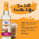 Skinny Sugar Free Sea Salt Vanilla Syrup 750ml