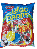 Mr. Berry's Bigg Daddy Assorted XXL Lollipops 50 Pcs