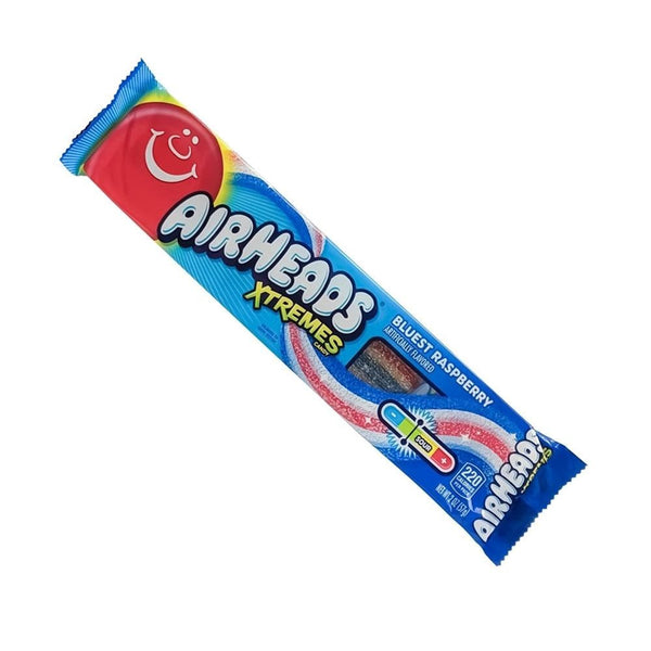 Airheads Xtreme Bluest Raspberry Candy Belt 57g