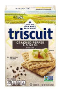 Nabisco Triscuit Cracked Pepper & Olive Oil Crackers 240g