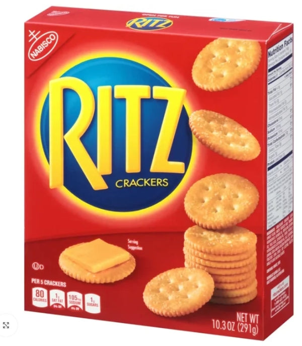 Nabisco Ritz the Original Toasted Chips 291g (Best Before Date : 18 Jun 2025)