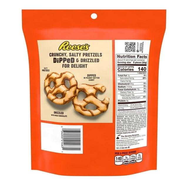 Reese's Dipped Pretzels 240g