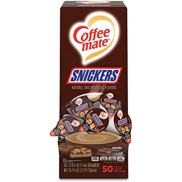 Coffee Mate Snickers Liquid Coffee Creamer 550ml (11 x 50ct)