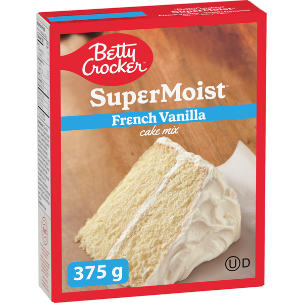 Betty Crocker Super Moist French Vanilla Cake Mix 375g [Canadian]