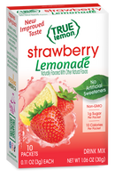 True Lemon Strawberry Lemonade Drink Mix 10 Packets (30g)