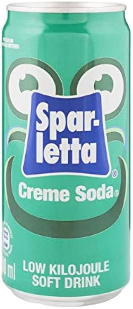 Spar-Letta Creme Soda Soft Drink | 6 x 300ml Cans