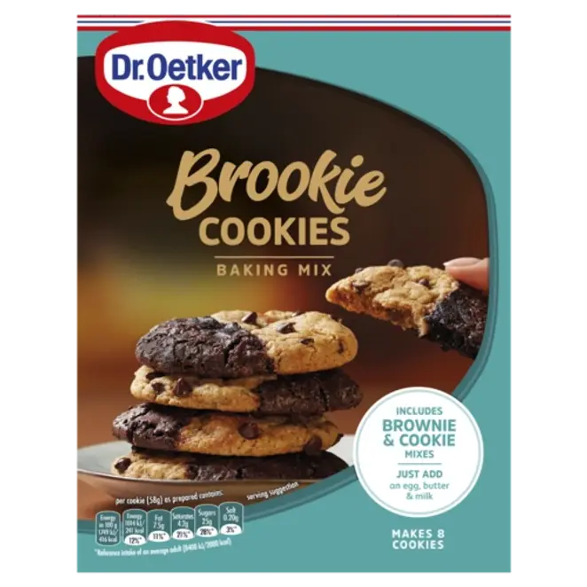 Dr. Oetker Old School Brownie Cookie Mix 390g