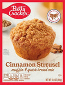 Betty Crocker Cinnamon Streusel Muffin and Quick Bread Mix 394g