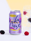 La Croix Black Razzberry Sparkling Water 355ml | Naturally Essenced, 0 Calories, 0 Sweetener, 0 Sodium