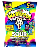 Warheads Bags Bundle Extreme sour 85g | Wedgies 99g | Mega sour booms 71g | Assorted sour 56g