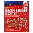 Cake Decor Rudolph & Friends Biscuit Kit 208g