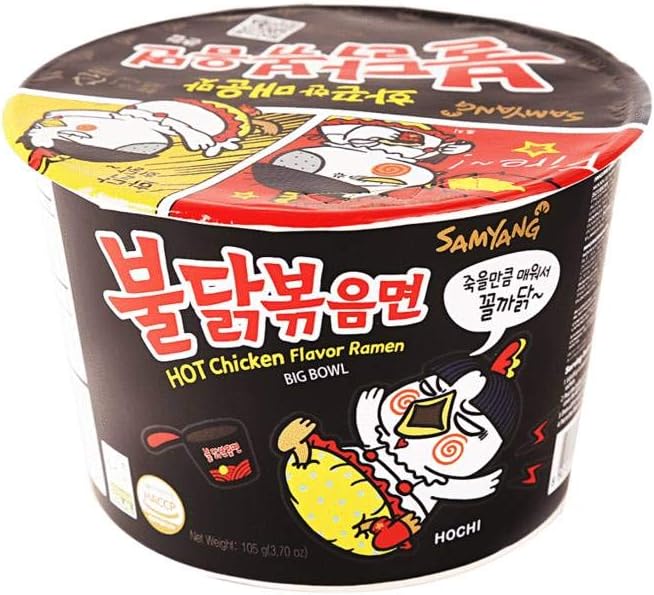 Samyang Hot Chicken Flavor Ramen Big Bowl 105g (BBD : 23 June 2025)