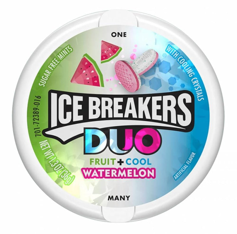 Ice Breakers Duo Watermelon Tin (37g)