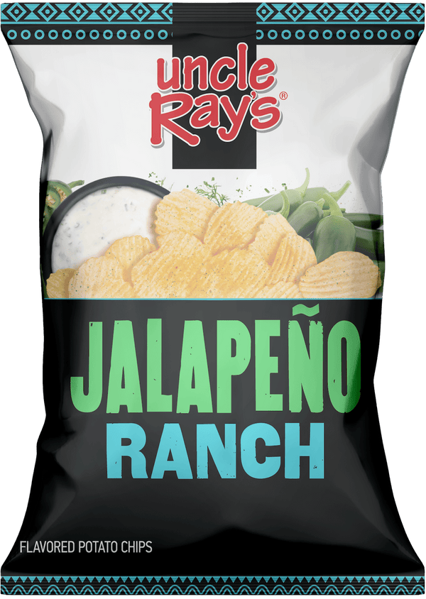 Uncle Ray's Jalapeno Ranch Flavoured Potato Chips 85g