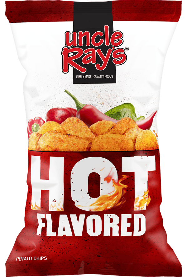 Uncle Ray's Hot Potato Chips 127.5g