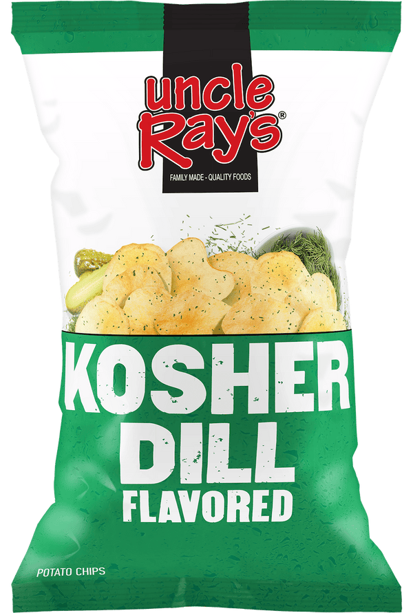 Uncle Ray's Kosher Dill Potato Chips 120g