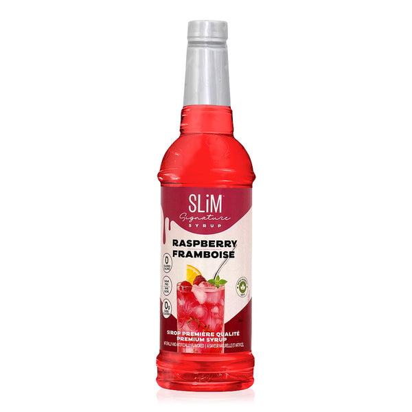 Slim Signature | 0 Calorie | 0 Carb | 0 Sugar | Raspberry Syrup 750ml